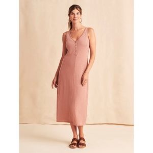 Faherty Cliffside Dress in Cedar Wood size XS - NWOT
